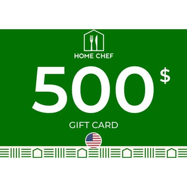 Home Chef Gift Card 500 USD