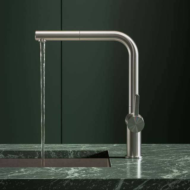 KWC Bevo E Køkkenarmatur Stål