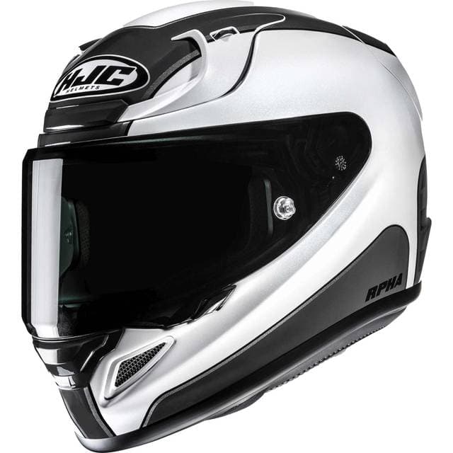 HJC RPHA 12 Respon Helmet - Black White Man