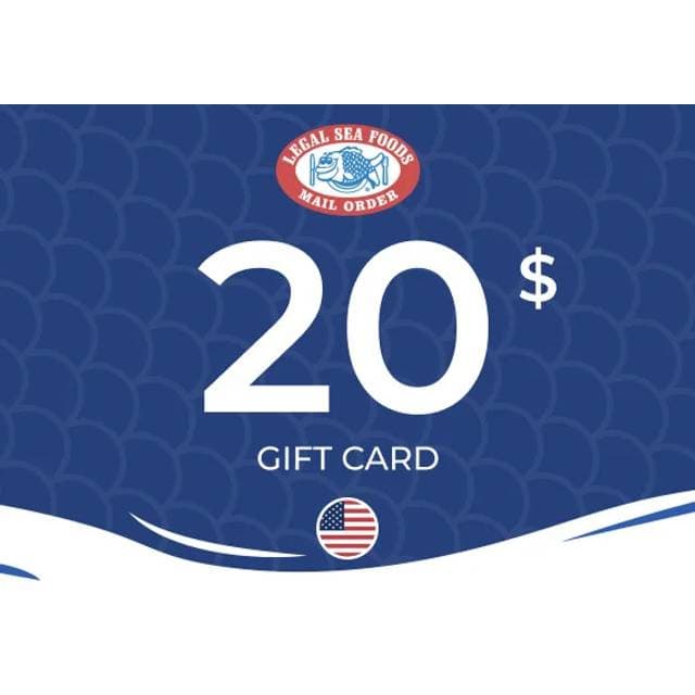 Legal Sea Foods Gift Card 20 USD