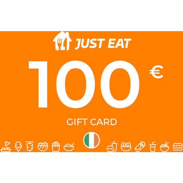 Just Eat Gift Card 100 EUR