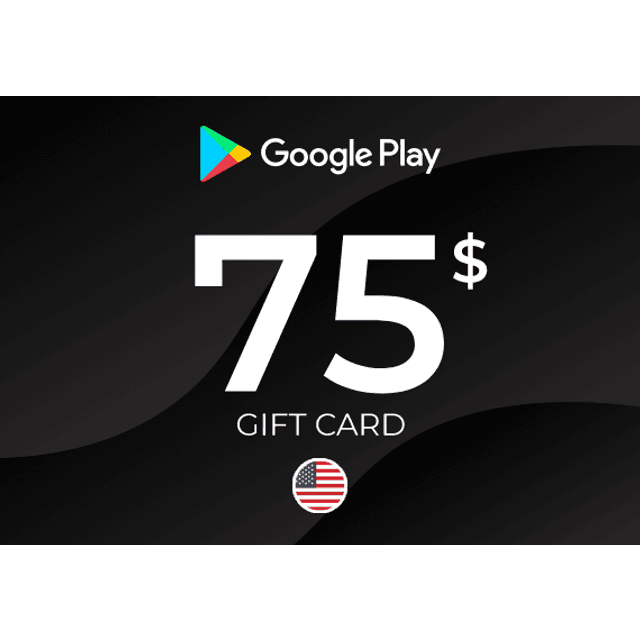 Google Play Gift Card 75 USD