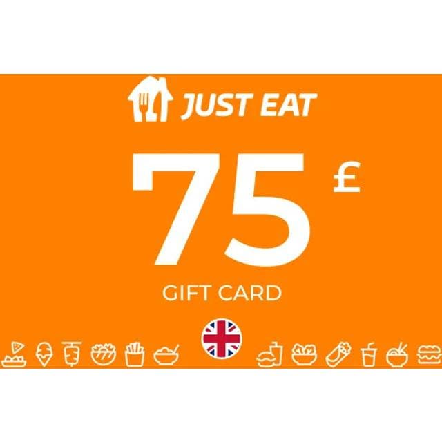 Just Eat Gift Card 75 GBP