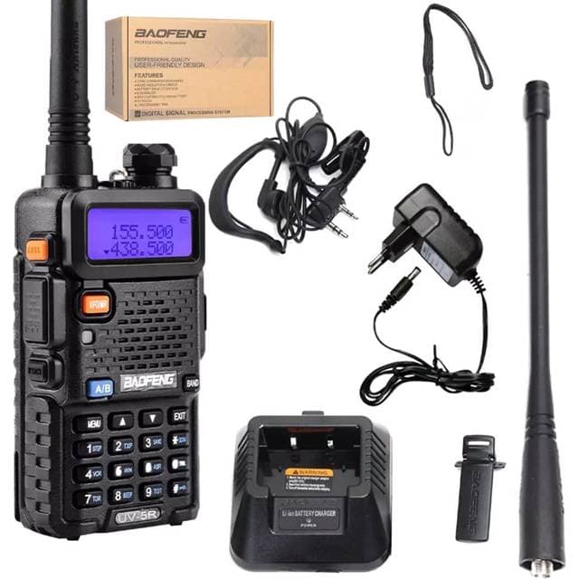 Baofeng UV-5R Musta