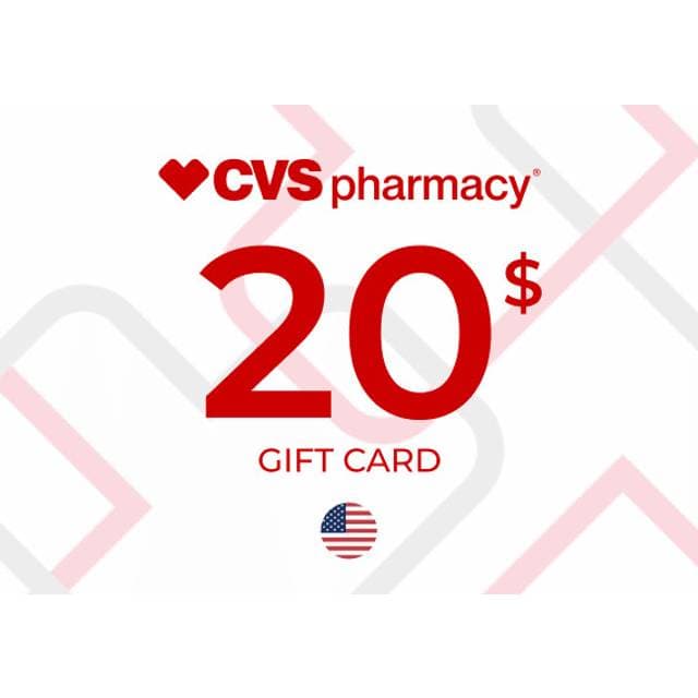 CVS Pharmacy Gift Card 20 USD
