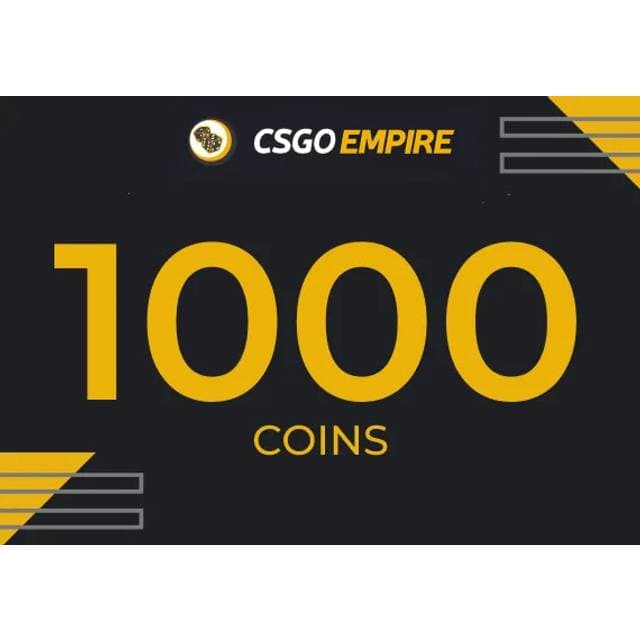 CSGOEmpire 1000 Coins Gift Card