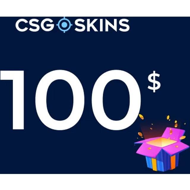 CSGO-Skins 100 USD Gift Card