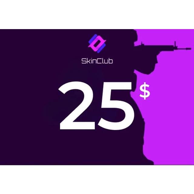 Skin.Club 25 USD Gift Card