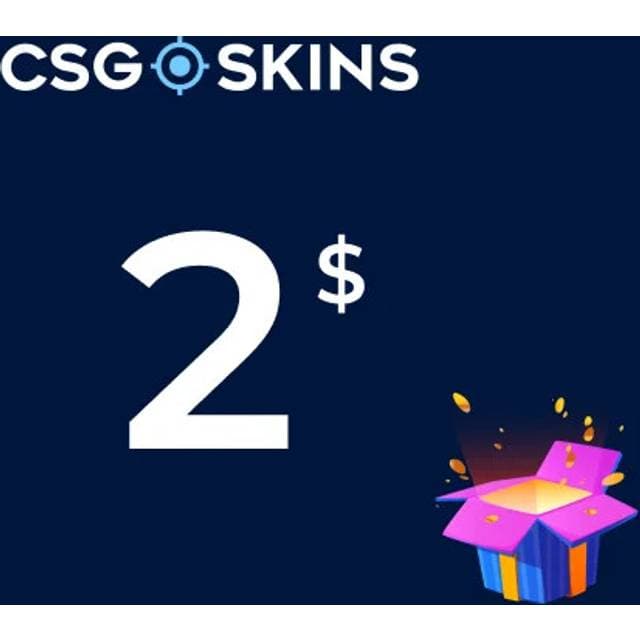 CSGO-Skins 2 USD Gift Card