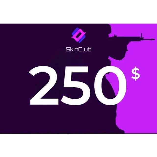 Skin.Club 250 USD Gift Card