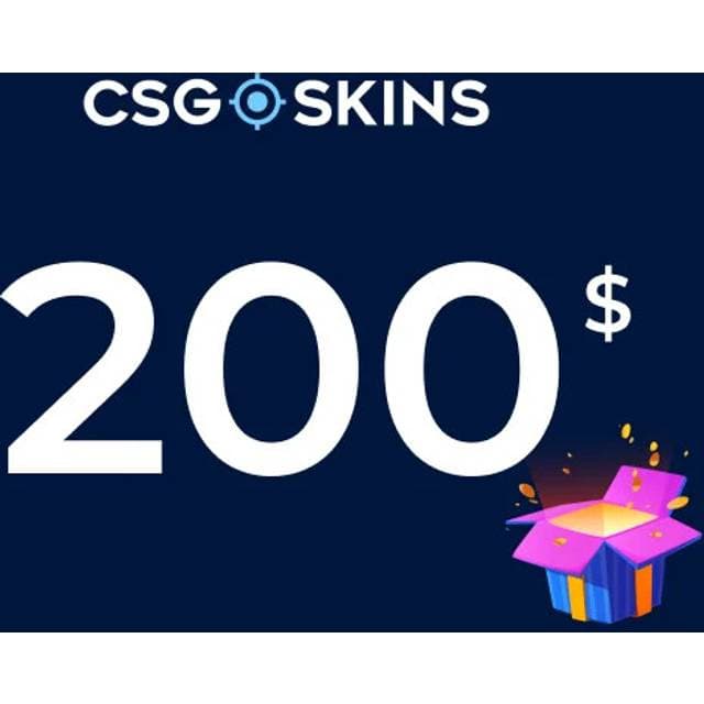 CSGO-Skins 200 USD Gift Card