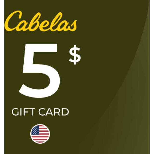 Cabela's Gift Card 5 USD Key