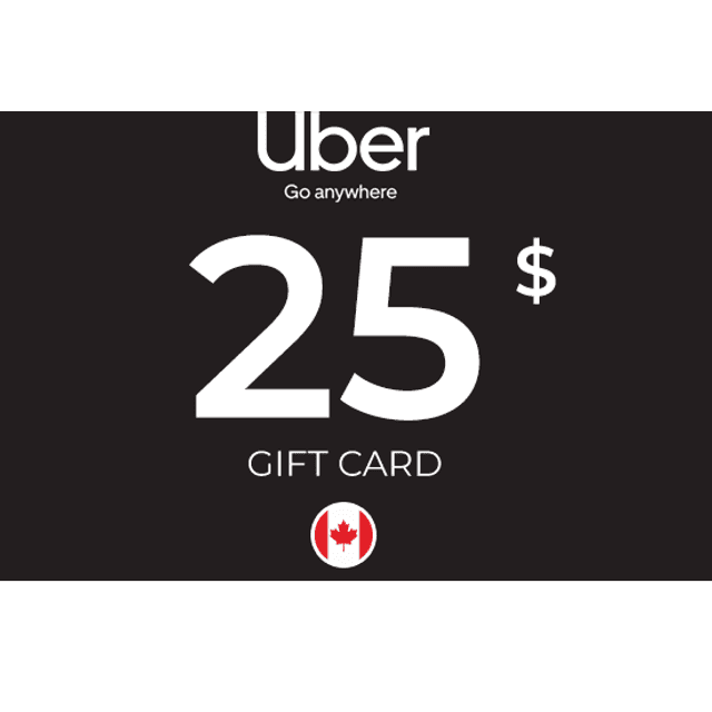 Uber Gift Card 25 CAD Key
