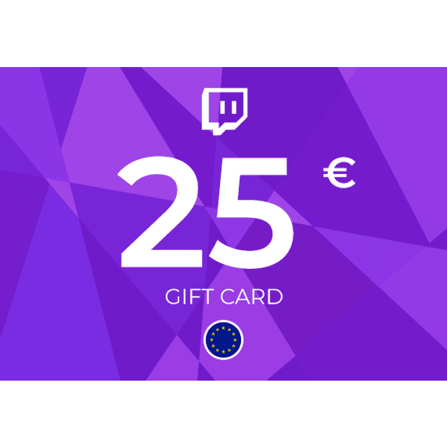 Twitch Gift Card 25 EUR Key