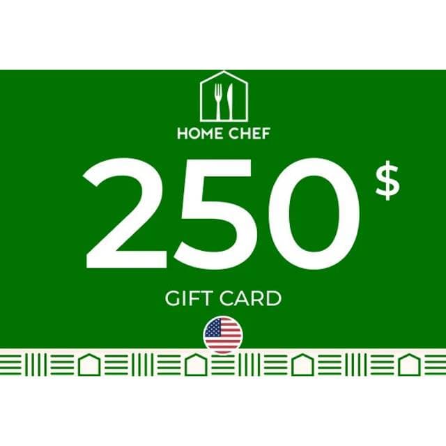Home Chef Gift Card 250 USD