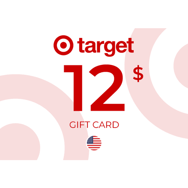 Target Gift Card 12 USD