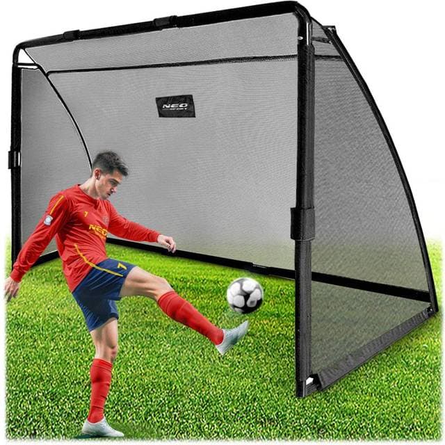 B2X Jalkapallomaali 300 x 200 x 90 cm Musta