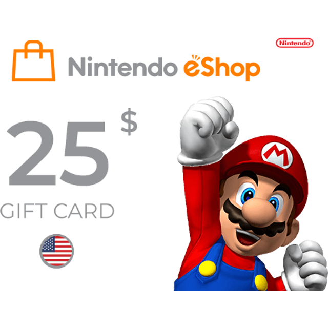 Nintendo eShop Card 25 USD