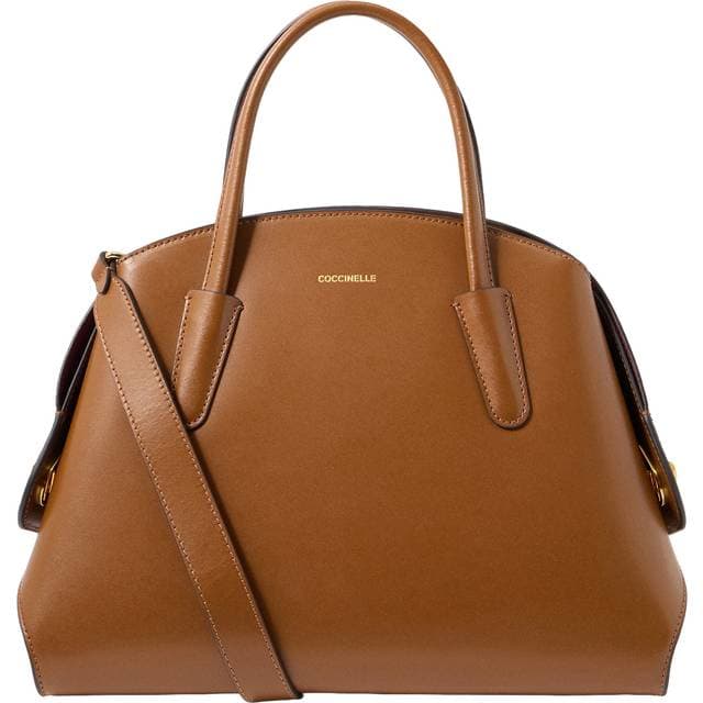 Coccinelle Håndtaske Tylde - Cognac