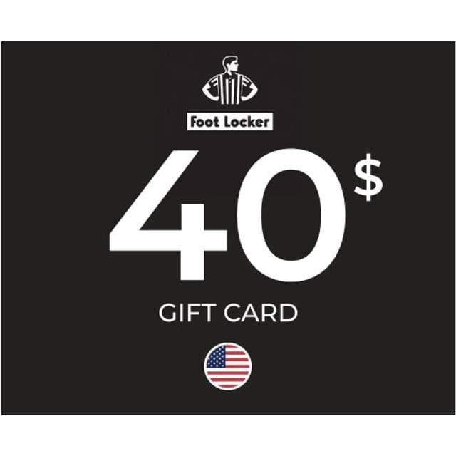 Foot Locker Gift Card 40 USD Key