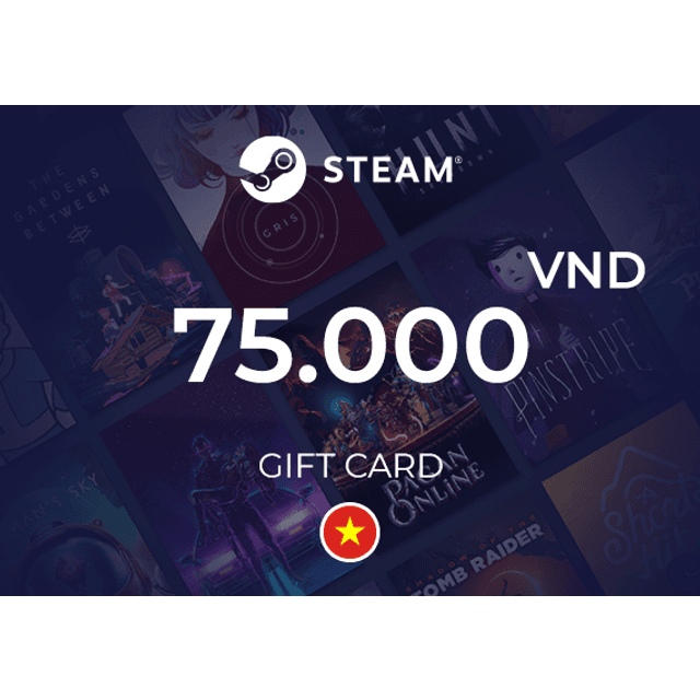 Steam Wallet Gift Card 75000 VND