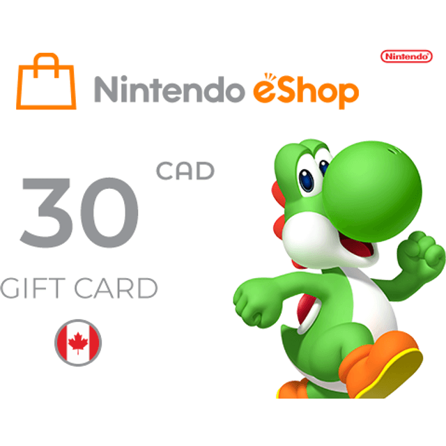 Nintendo eShop Card 30 CAD Key