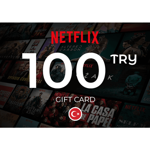 Netflix Gift Card 100 TRY Key Turkey