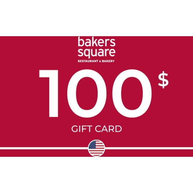 Bakers Square Gift Card 100 USD