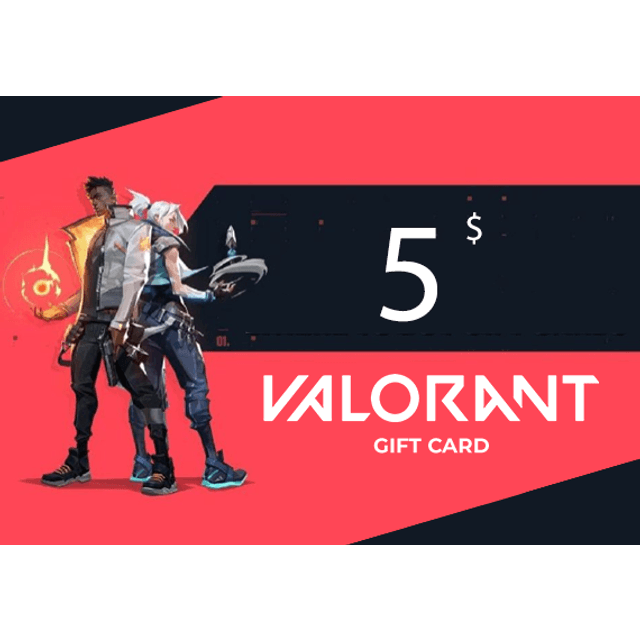 Valorant Gift Card 5 USD Key