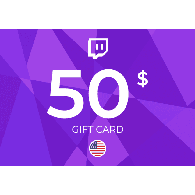 Twitch Gift Card 50 USD