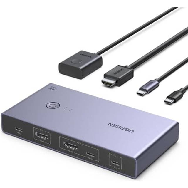 UGREEN CM731 2in1 USB-C HDMI KVM Switch