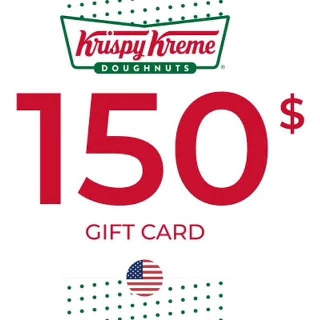 Krispy Kreme Gift Card 150 USD