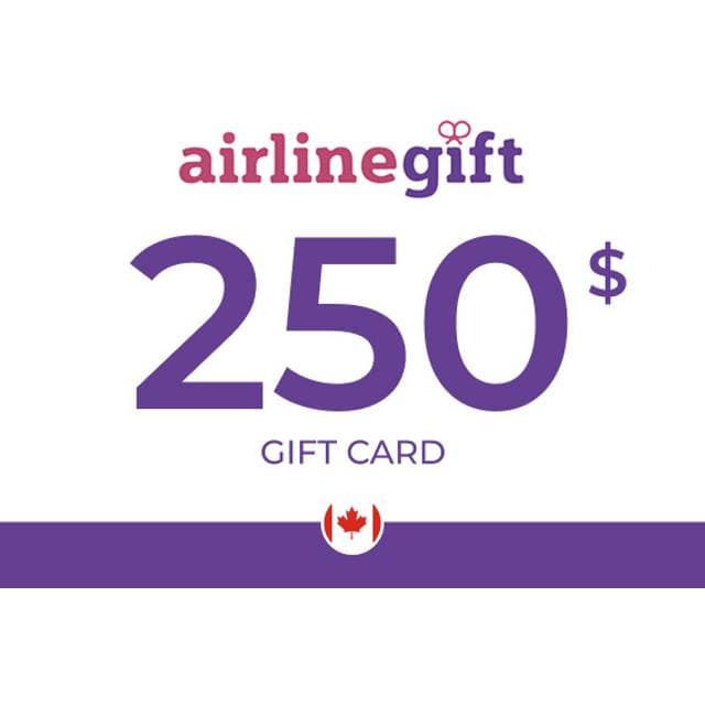 Airline Gift Card 250 CAD