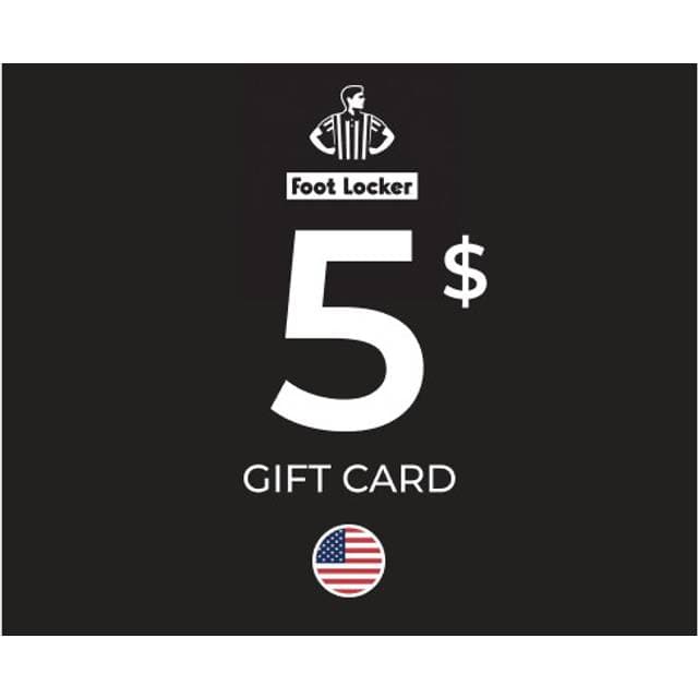 Foot Locker Gift Card 5 USD Key