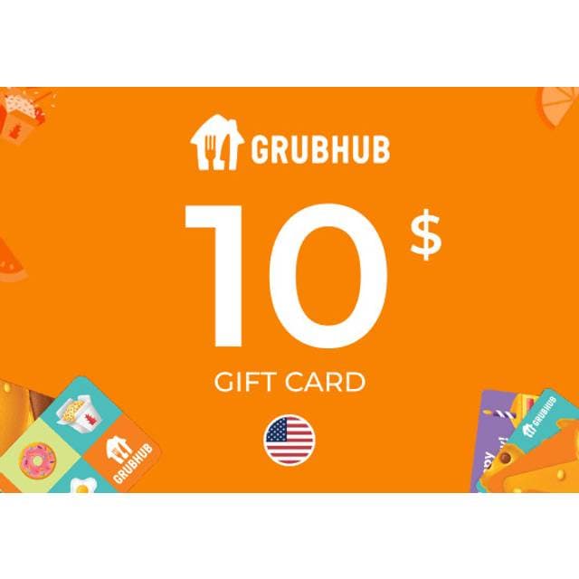 Grubhub Gift Card 10 USD