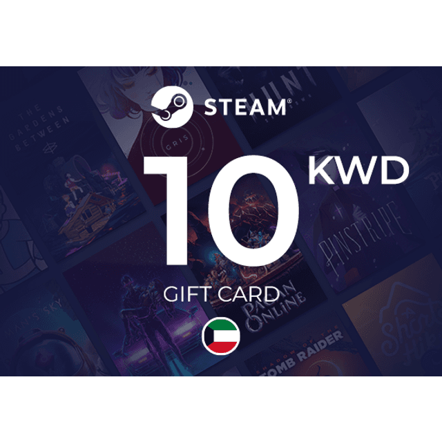 Steam Wallet Gift Card 10 KWD