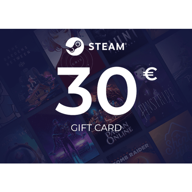 Steam Wallet Gift Card 30 EUR