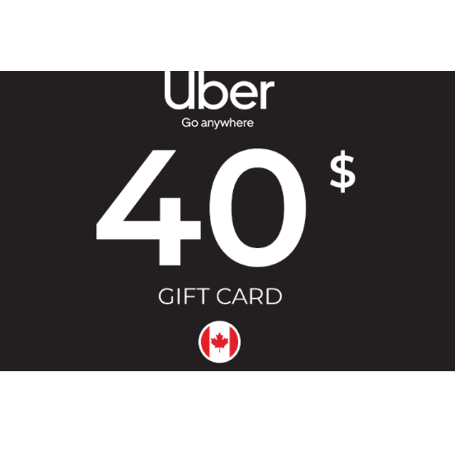 Uber Gift Card 40 CAD Key