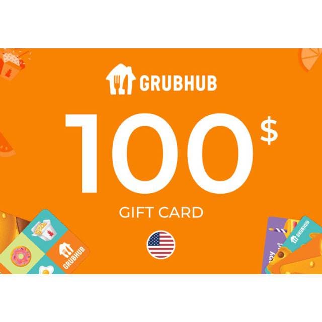 Grubhub Gift Card 100 USD