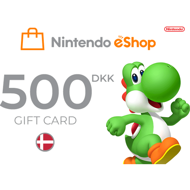 Nintendo eShop Card 500 DKK