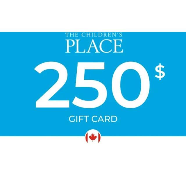 Children's Place Gift Card 250 CAD