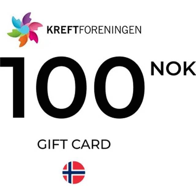 Kreftforeningen Gift Card 100 NOK