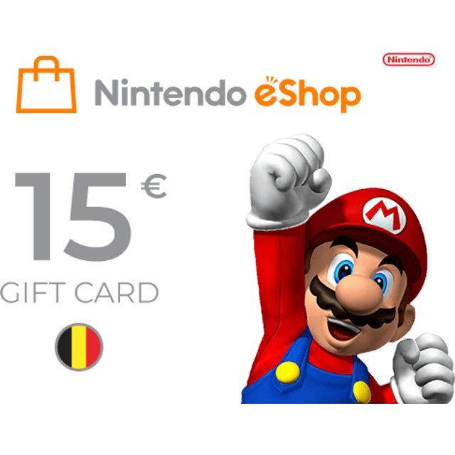 Nintendo eShop Card 15 EUR Key Belgium