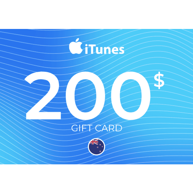 iTunes Gift Card 200 NZD