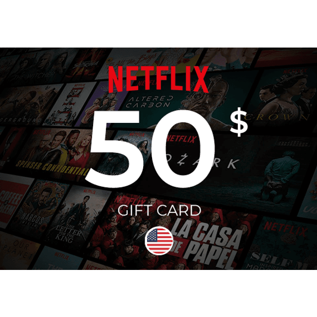 Netflix Gift Card 50 USD