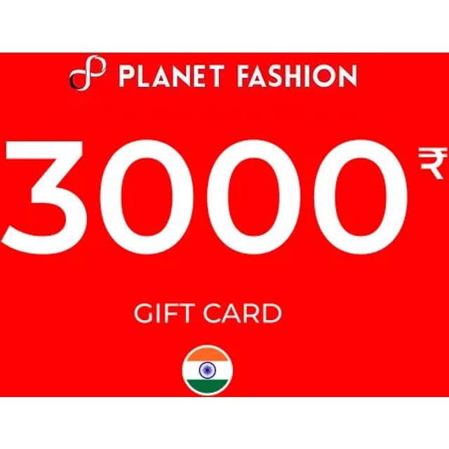 Planet Fashion Gift Card 3000 INR