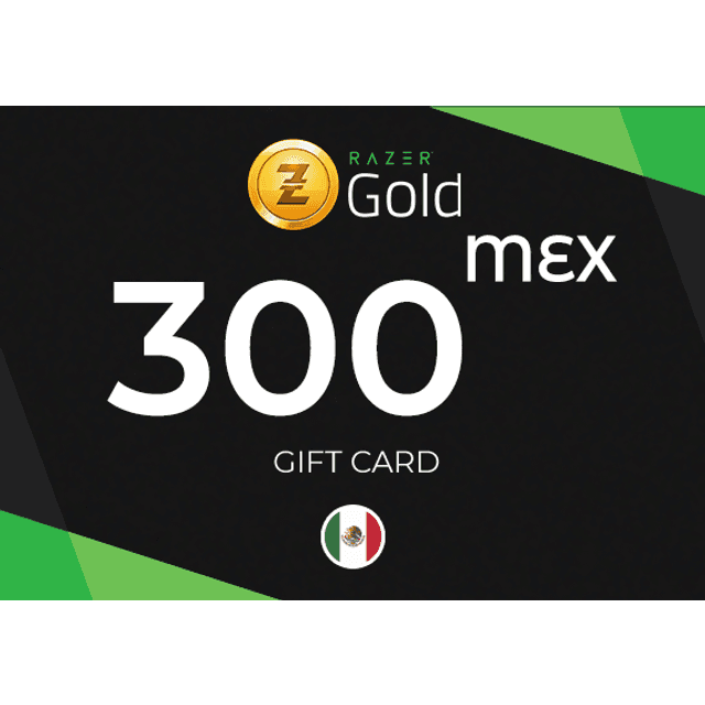 Razer Gold Gift Card 300 MXN