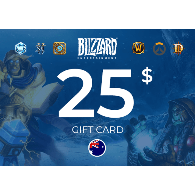 Blizzard Gift Card 25 AUD