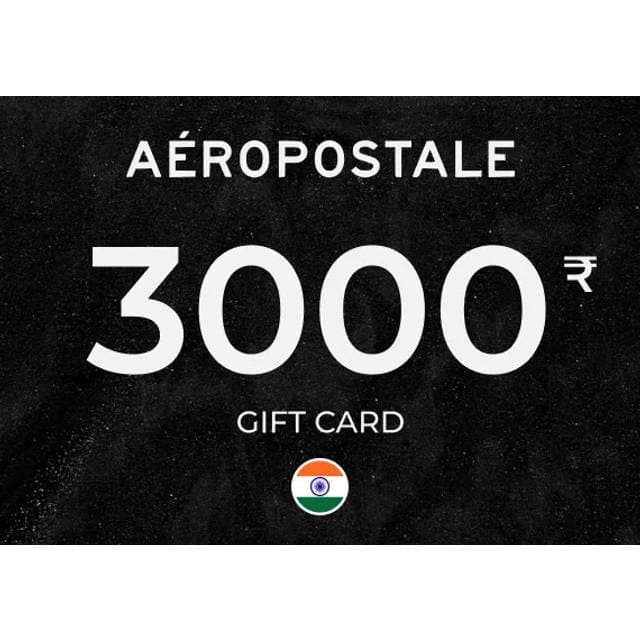 Aeropostale Gift Card 3000 INR