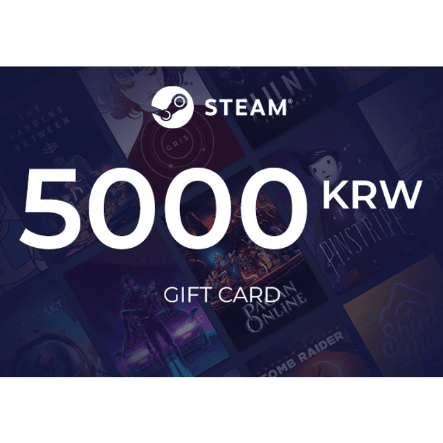 Steam Wallet Gift Card 5000 KRW